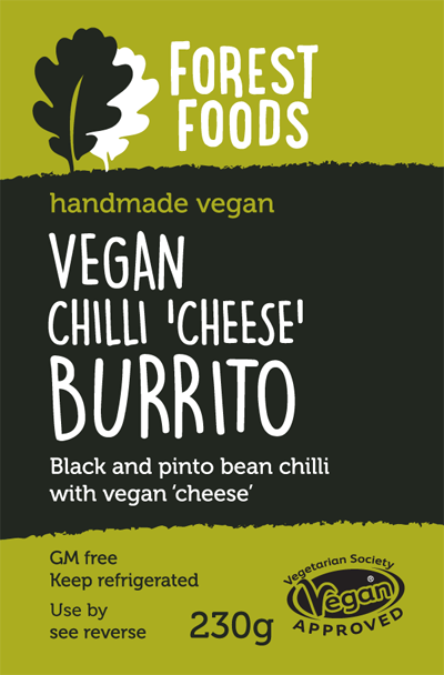 Vegan Chilli Cheese Burrito